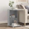 Bocni stol Siva Sonoma 40 x 35 x 60 cm Konstruirano drvo