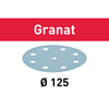 Festool Granat STF D125/8 P120 BR/10 10 Brusilni disk 125mm K120, kosov, 497148