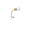 Spot-Light 2224174WF - Lampa sa klipsom SVENDA 1xE27/60W/230V