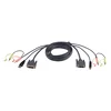 KVM Sw. Aten kabel (PC) 1.8m USB DVI-D