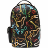 Nahrbtnik TOILETPAPER SNAKES, 43 cm, črna, Seletti