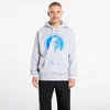 Mikina PLEASURES Critic Hoodie Heather Grey S
