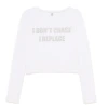 Cropp - Bela majica s printom - white