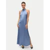 Vero Moda Večerna obleka Sally 10333766 Modra Regular Fit
