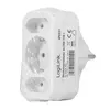 Logilink šuko adapter - lopov 2x CEE 7/16 + 1x CEE 7/3 ( 6314 )