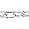 Aluminijumski lanac manji 15.2*9.6 mm srebro