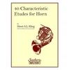 KLING:40 CHARACTERISTIC ETUDES FOR HORN