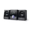 Muse Stereo naprava Muse M38BT AUX, Bluetooth, CD, UKW, USB, Funkcija polnjenja baterije 2 x 10 W ÄŚrna, Srebrna