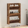 Ormar za cipele Staro drvo 60 x 18 x 90 cm Konstruirano drvo