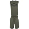 Lonsdale Mens sleeveless t-shirt & shorts set regular fit
