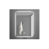 Brilagi - DIANA LED prigušiva kupatilsko ogledalo sa grejačem i podsvetljenjem LED/13W/230V 60x40 cm IP44