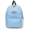 Vans OLD SKOOL GROM CHECK BACKPACK 18L Modra