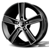 FELNA ALU 17X8.0 5/120 ET35 79.6 MOMO STRIKE 2 GLOSSY BLACK-POLISHED