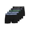 JACK & JONES Boksarice Solid mešane barve / črna