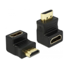 Cabletech adapter HDMI-M na HDMI-Ž kotni 90° navzdol, CC-117 DOWN