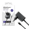 Qoltec Super FAST PD polnilnik za Raspberry PI 4 | USB-C | 15W | 5V | 3A | črne barve