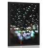 Plakat kaplja vode na regratu - 40x60 black