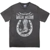 Willie Nelson Outlaw (Stone Wash) Charcoal Grey XL Majica