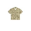 ALPHA INDUSTRIES Srajca Honolulu kaki/oliva/naravno bela