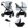 FreeON voziček 4v1 Nube light grey