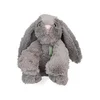 Udoben pes Bunny sproščujoči zajec siv