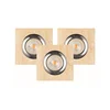 Spot-Light 2515339 - Set 3x LED ugradnih svetala VITAR 1xGU10/5W/230V boja peska