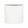 Blumfeldt Gendt, cvetlični lonček, fiberstone, za notranjo/zunanjo uporabo (PP-ROUND-M-MW)