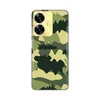 Silikonska maska za Realme C55 Army Print Skin maslinasta