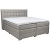 Boxxx BOXSPRING POSTELJA 160 cm x 200 cm , tekstil siva