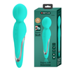 Pretty Love Walter Super Soft Silicone Mini Massage Wand Aqua Green