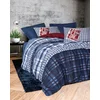 Lessentiel Maison Komplet posteljine Roger, 200x220 cm, Tamnoplavi