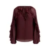 Lauren Ralph Lauren Bluza POLY rdeča