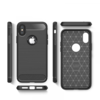 Maska Silicone Defender za Samsung A7/A750FN (2018) crveni.