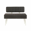 Conceptum Hypnose Trpezarijska klupa Vina 1053 110x85x36cm Belo-Antracit