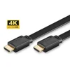 MicroConnect HDMI High Speed ploščat kabel, 1m