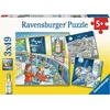 Ravensburger Slagalica Na svemirskoj misiji sa Tomom i Mijom, 3x49 delova