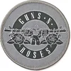 Guns N Roses White Circle Logo Našitek za šivanje