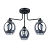 Sollux SL.1144 - Luster na šipci FILLAN 3xE27/60W/230V crna