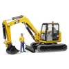 Bruder Rovokopač CAT mini sa figurom