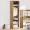 vidaXL Garderobna omara artisan hrast 50 x 50 x 200 cm Konstruiran les