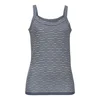 VIVANCE Top z naramnicami modra/bela