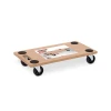 Kreator KRT670001 leseni ploščadni transportni voziček 60x30cm