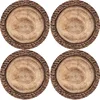 Bertoni Home Unisexs 4 Round Table Pads Set Robina