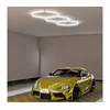 LED stropno svetlo HEXAGON LED/128W/85-265V 6000K 248x97 cm CRI 90 IP54 bela
