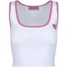 Chiara Ferragni Ženski top 21PE-CFTP025 WHITE, Beli