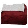 Pokrivač Bordeaux Crvena 130 x 150 cm Runo