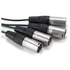 Saramonic 1x3.5mm TRRRS Male to 4x XLR Splitter for Blink500 T4