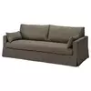 HYLTARP Sofa trosed, Gransel siva-smeđa