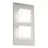 Eglo Pias  spoljna zidna lampa/2, led, 2x2,5w, inox/bela