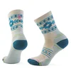 Smartwool Wm’s Hike Light Cushion Retro Floral Mid Crew Socks ženske nogavice